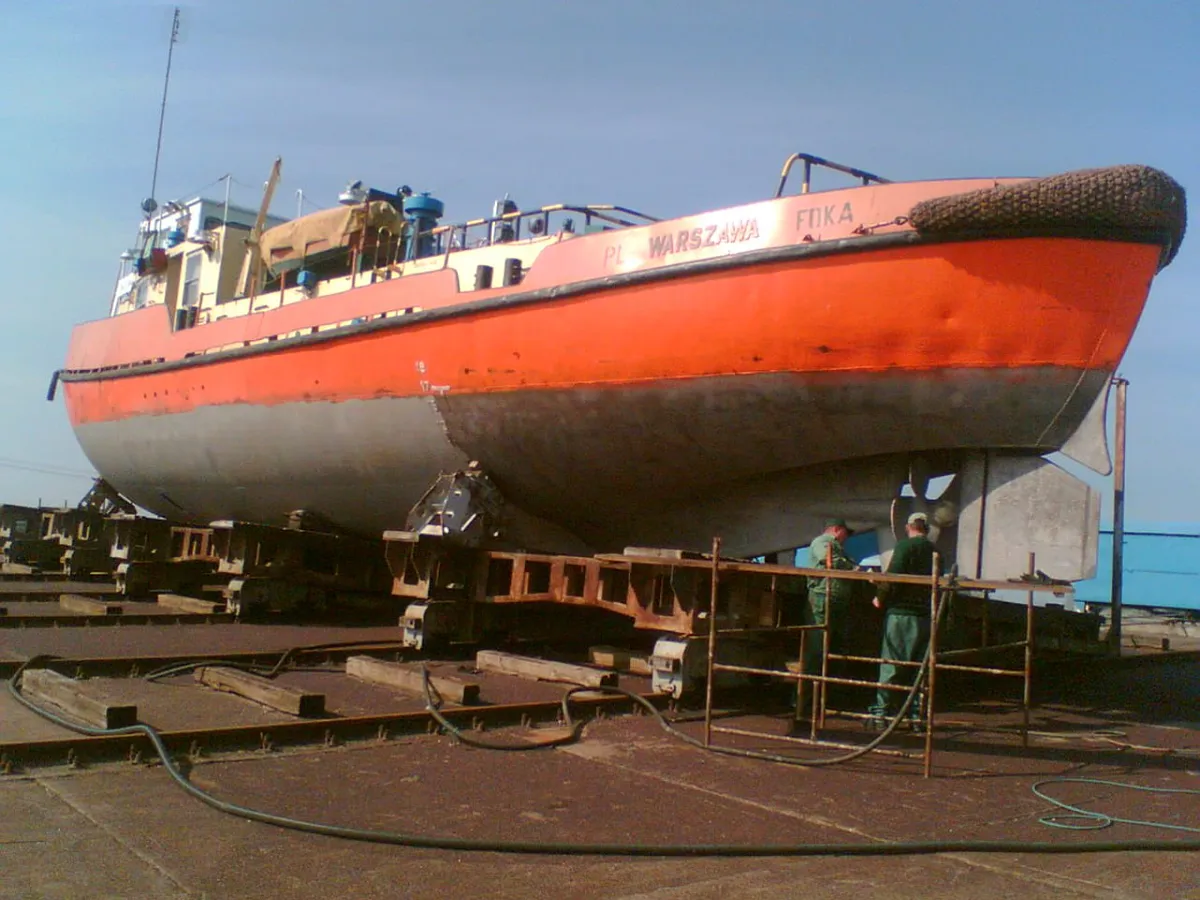 Remont lodołamacza typ L-1000