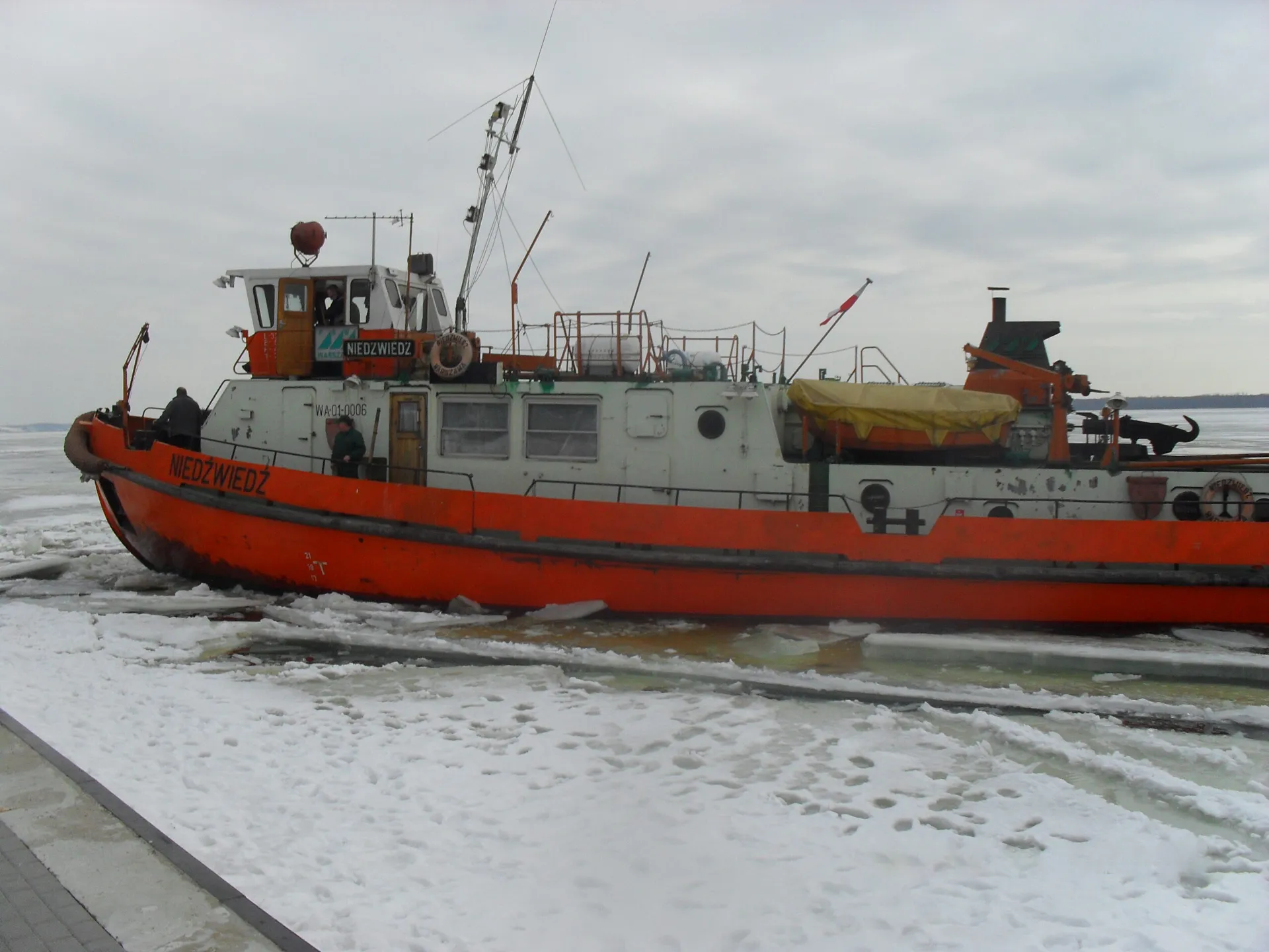 Akcja lodołamania na Wiśle