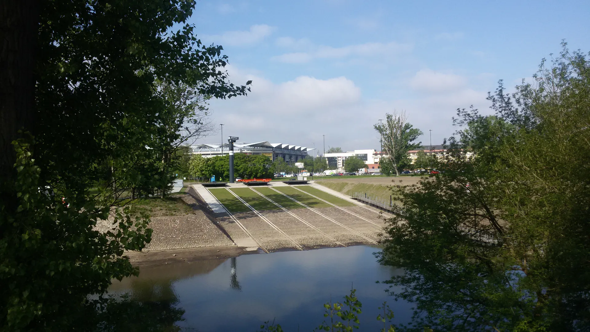 Modernizacja pochylni oraz terenu dawnej stoczni w Porcie Czerniakowskim