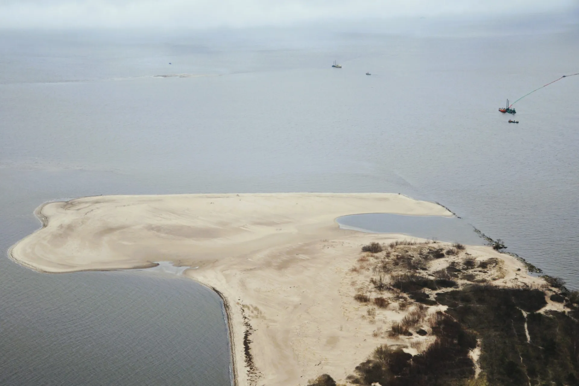 Udrożnienie ujścia rzeki Wisły w Gdańsku