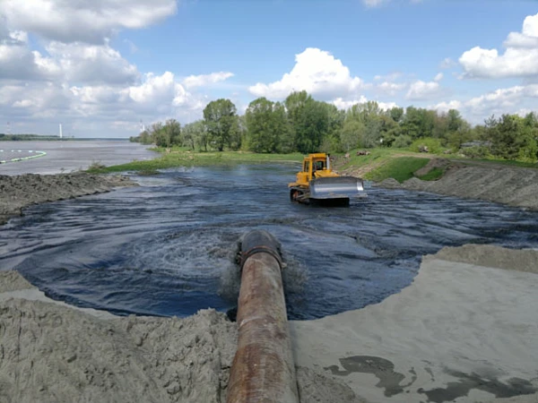 Odbudowa zapory bocznej Zbiornika Włocławskiego w miejscowości Borowiczki